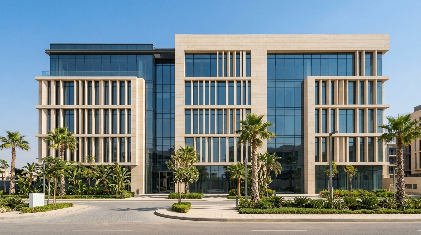 Commercial trading hub and corporate business premises in Egypt
